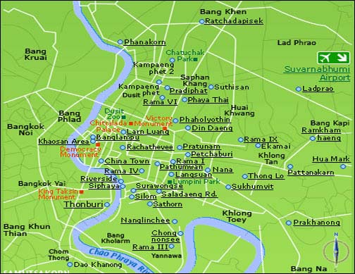 Bangkok Map'